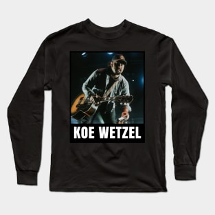 Lover Gifts Koe Wetzel Gift For Movie Fans Long Sleeve T-Shirt